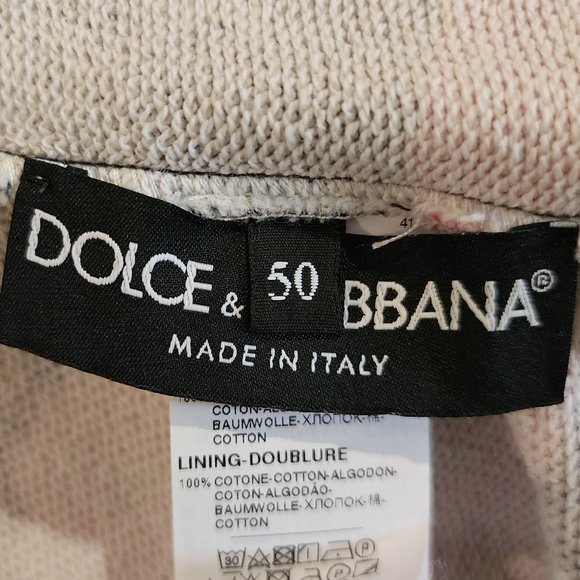 DJ Khaled Khaled Dolce & Gabbana Men's Hoodie With Lion Mix Print Size 50/Large - Picture 5 of 9